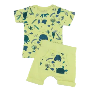 Conjunto Manga Corta Cangrejo Incahugs Bebé